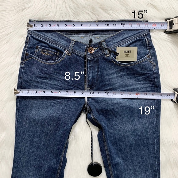 SOLD-NWT Pepe Jeans Elite Straight Leg Jeans 90’s - Picture 8 of 9